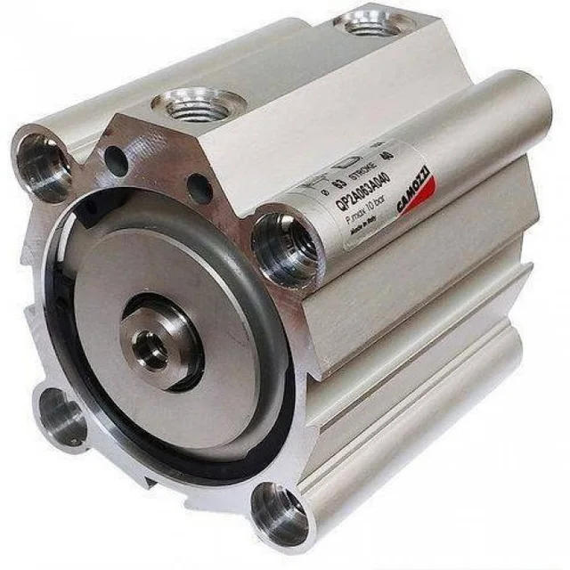 Короткоходовый пневмоцилиндр двустороннего действия Camozzi QP2A040A025