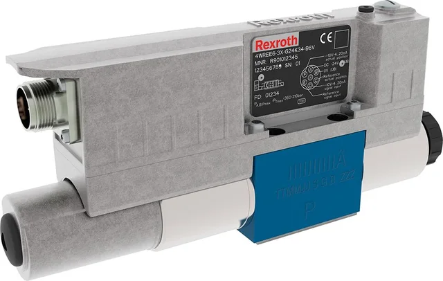 Пропорциональный гидрораспределитель Bosch Rexroth 4WREE6W16-3X/V/24F1