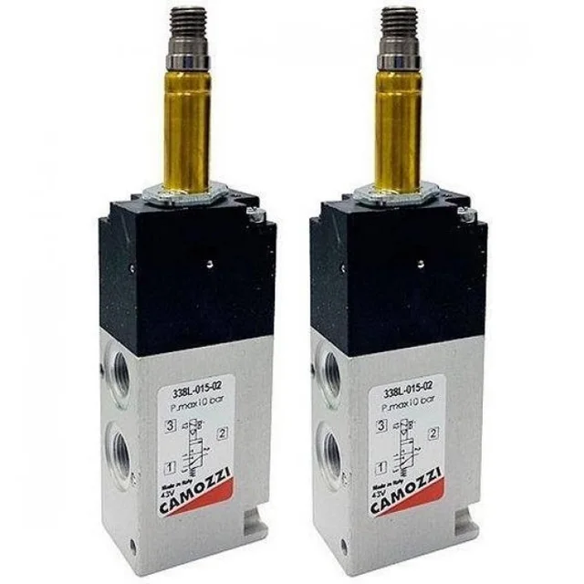 Пневмораспределитель Camozzi 338L-015-02