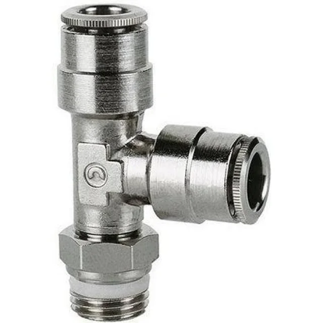 Тройник цанговый поворотный Camozzi S6440