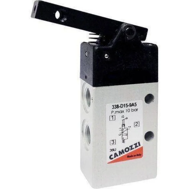 Пневмораспределитель Camozzi 338-D15-9A5S01