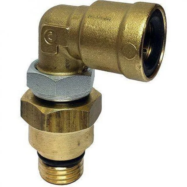 Фитинг угловой Camozzi 9502 12-M14x1,5-RF01