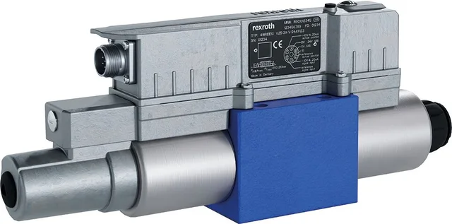 Пропорциональный гидрораспределитель Bosch Rexroth 4WREE10W1-50-3X/V/24A1