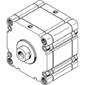 Компактный цилиндр Festo ADVU-125-40-P-A