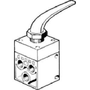 Ручной клапан Festo H-5-1/4-B