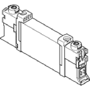 Распределитель с электроуправлением Festo VUVG-B10-B52-ZT-F-1P3