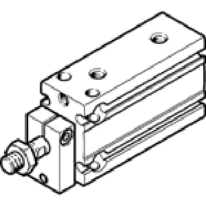 Компактный цилиндр Festo DPDM-Q-6-25-PA