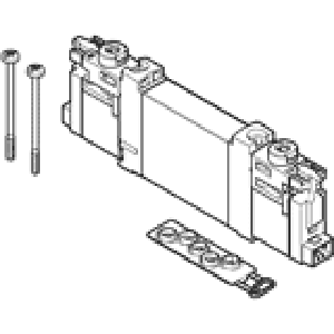 Распределитель с электроуправлением Festo VUVG-BK10-T32C-AT-F-1H2L-S
