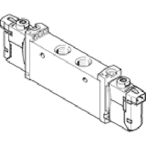 Распределитель с электроуправлением Festo VUVG-S14-T32C-AT-G18-1H2L-W1