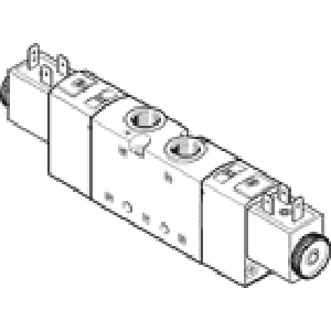 Распределитель с электроуправлением Festo VUVS-L30-P53C-MD-G38-F8-1B2
