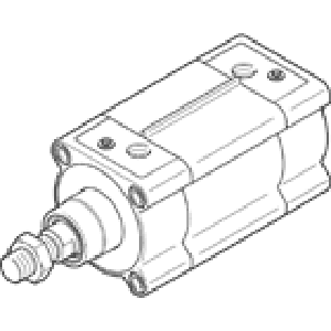 Стандартный цилиндр Festo DSBF-C-80-320-PPVA-N3-R
