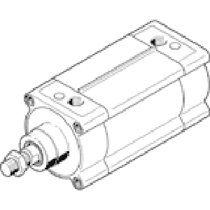 Стандартный цилиндр Festo DSBF-C-100-25-PPSA-N3-R