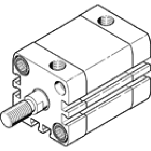 Компактный цилиндр Festo ADN-32-10-A-PPS-A