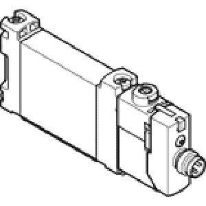 Распределитель с электроуправлением Festo VUVG-BK10-M52-AT-F-1R8L-S
