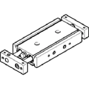 Двухпоршневой цилиндр Festo DGTZ-GF-6-10-J-T-P-A