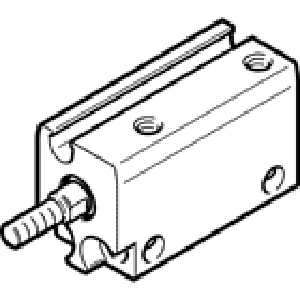 Компактный цилиндр Festo ADN-S-6-10-A-A