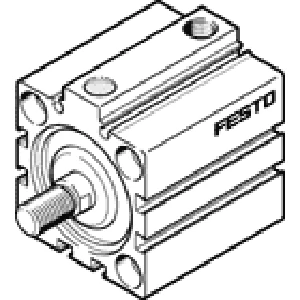 Короткоходовой цилиндр Festo AEVC-100-25-A-P
