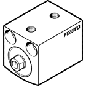 Короткоходовой цилиндр Festo ADVC-25-20-I-P