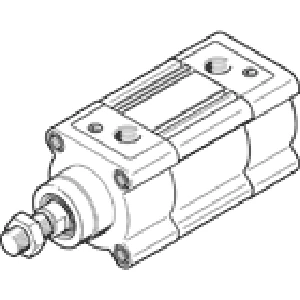 Стандартный цилиндр Festo DSBC-63-150-PPVA-N3