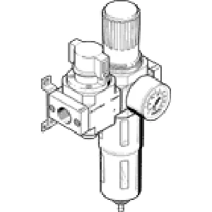 Блок подготовки воздуха Festo LFR-1/2-D-DI-MAXI-KC-A