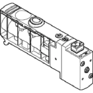 Распределитель с электроуправлением Festo VUVB-S-M32C-AZD-Q8-1C1