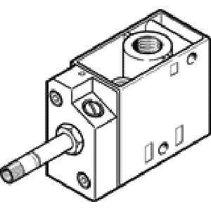 Распределитель с электроуправлением Festo MFH-3-1/8