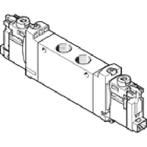 Распределитель с электроуправлением Festo VUVG-LK14-T32C-AT-G18-1H2L-S