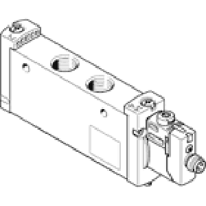Распределитель с электроуправлением Festo VUVG-L18-M52-RT-G14-1R8L