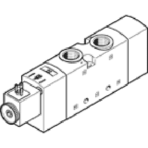 Распределитель с электроуправлением Festo VUVS-L25-M52-AZD-G14-F8-1C1