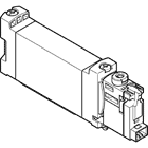Распределитель с электроуправлением Festo VUVG-BK14-M52-AT-F-1H2L-S