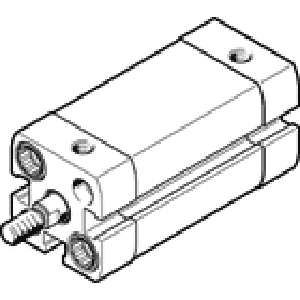 Компактный цилиндр Festo ADN-20-30-A-PPS-A