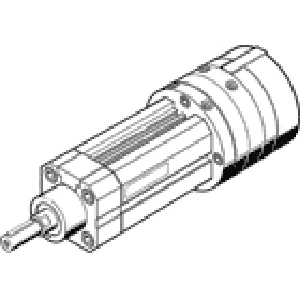 Поворотно-линейный модуль Festo DSL-20-25-270-P-S20-FF