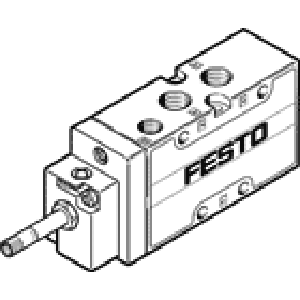 Распределитель с электроуправлением Festo MFH-5-1/4-S-B