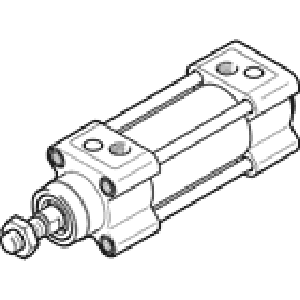 Стандартный цилиндр Festo DSBG-32-25-PPSA-N3