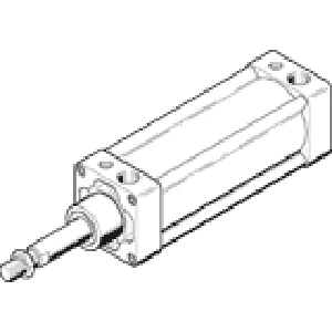 Стандартный цилиндр Festo DNU-100-25-PPV-A