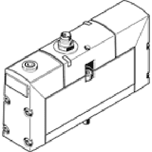 Распределитель с электроуправлением Festo VSVA-B-M52-AZH-A2-1R2L