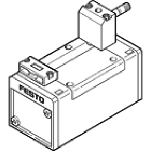 Распределитель с электроуправлением Festo MFH-5/2-D-1-C