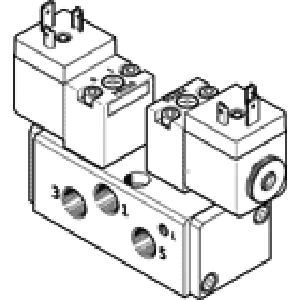 Распределитель с электроуправлением Festo VSNB-F-B52-H-G14-1A1