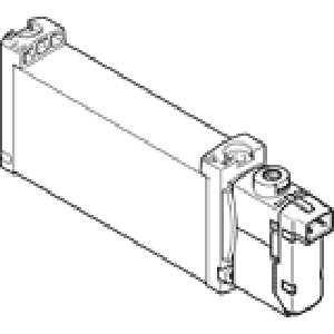 Распределитель с электроуправлением Festo VUVG-B14-M52-MZT-F-1H2L-W1