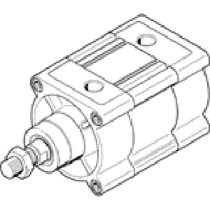 Стандартный цилиндр Festo DSBC-100-40-PPSA-N3