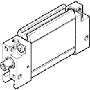 Плоский цилиндр Festo DZF-12-25-P-A