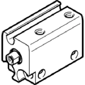 Компактный цилиндр Festo ADN-S-6-10-I-F1A