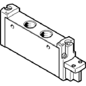 Распределитель с электроуправлением Festo VUVG-L18-M52-R-G14-P1