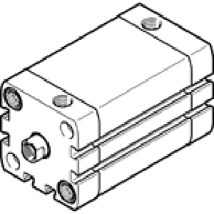 Компактный цилиндр Festo ADN-40-5-I-P-A