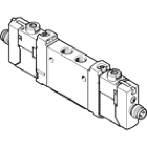 Распределитель с электроуправлением Festo VUVG-LK10-B52-T-M5-1R8L-S