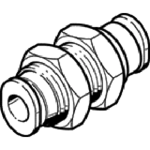 Цанговое соединение Festo QSMS-3