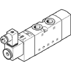 Распределитель с электроуправлением Festo VUVS-L25-M52-AD-G14-F8-1C1+G
