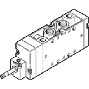 Распределитель с электроуправлением Festo MFH-5-3/8-S-B