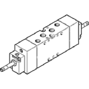Распределитель с электроуправлением Festo MFH-5/3G-1/4-B
