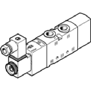 Распределитель с электроуправлением Festo VUVS-L20-M52-AD-G18-F7-1C1+G